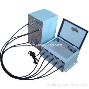 Est-808la High Power Jammer 42dbm , Cell Phone Signal Jammer For Custom